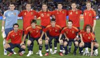 Испания определила состав на матч со сборной России