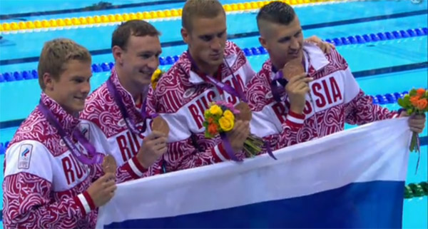 Russia swimming